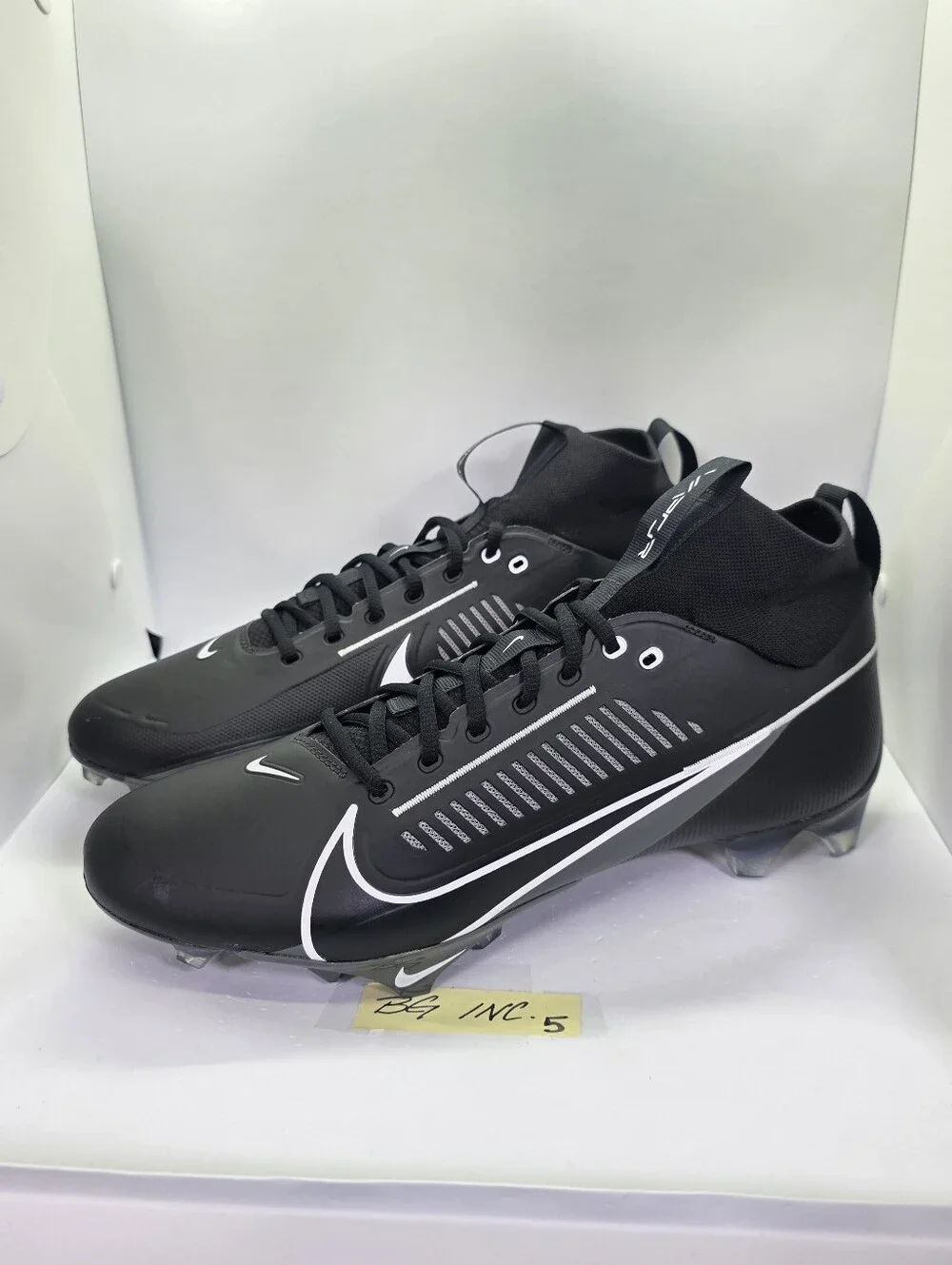 NEW Nike Vapor Edge Pro 360 2 Football Cleats Men's Size 14 Blk / Wht DA5456-010
